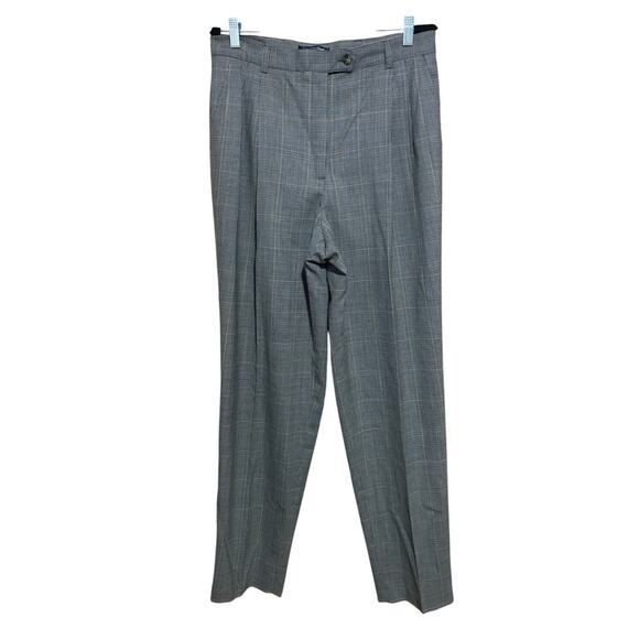 Country Shop Pants - Vintage 100% wool NWT made in USA plaid dress pants women's 14 Country Shop